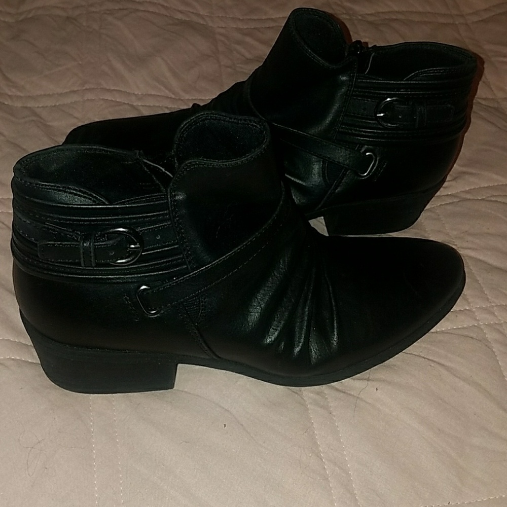 Black ankle boots!